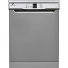 Lave-vaisselle pose libre CONTINENTAL EDISON CELV1347DS - 13 couverts - Largeur 59,8 cm - Classe E - 47 dB - silver