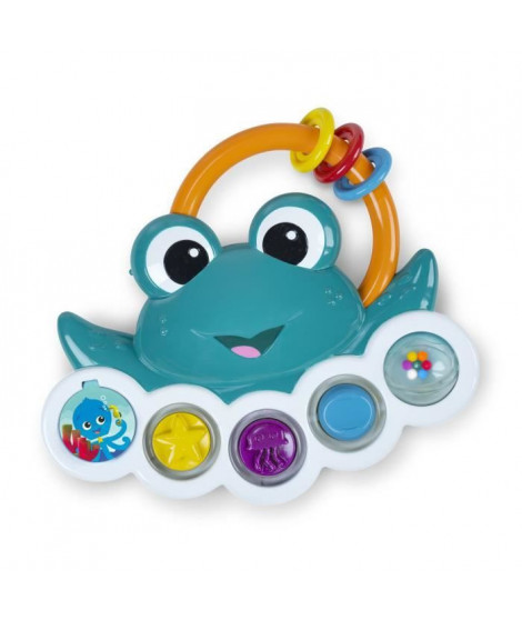 BABY EINSTEIN Ocean Explorers Neptune's Busy Bubbles jouet d'activité sensorielle, lumieres et musiques interactives, des 3 mois