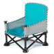 SUMMER INFANT Chaise d'appoint réhausseur Pop 'n Sit, intérieur, extérieur, pratique et compacte, pliage rapide, bleu