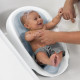 SUMMER Transat de bain clean rinse, a utiliser sur le comptoir, l'évier ou dans la baignoire, 3 positions d'inclinaison,