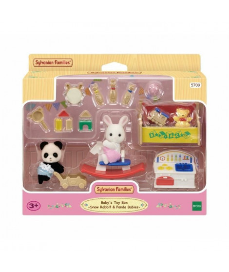Figurines miniatures - SYLVANIAN FAMILIES - 5709 - Le coffre a jouets des bébés