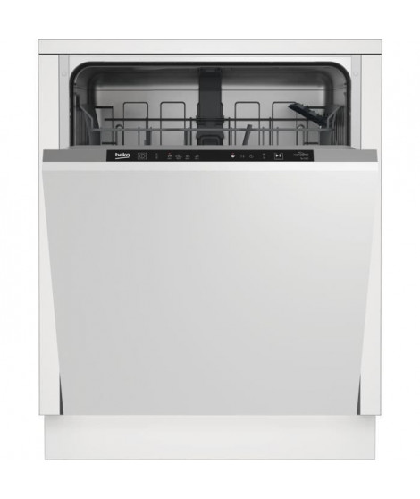 Lave-vaisselle intégrable BEKO BDIN14320 - 13 couverts - L60cm - 49 dB - Cuve inox