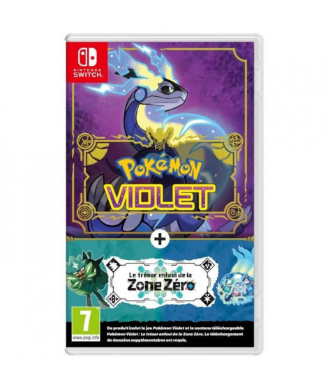 Pokémon Violet + Pass d'Extension Le trésor enfoui de la Zone Zéro - Édition Bundle | Jeu Nintendo Switch