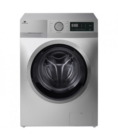 Lave-linge hublot CONTINENTAL EDISON CELL1214IWS -12kg - Largeur 60 cm - Classe A - 1400 trs/min - moteur induction - silver