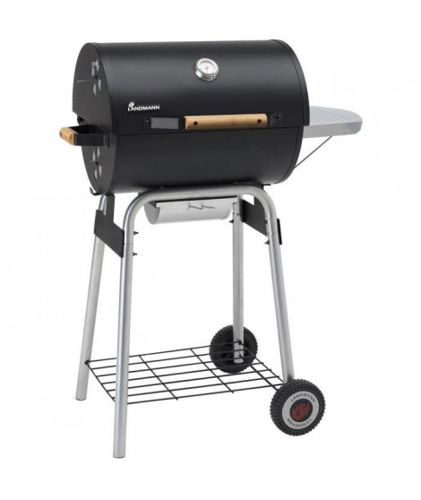 Landmann Black Taurus 440 barbecue tonneau charbon de bois