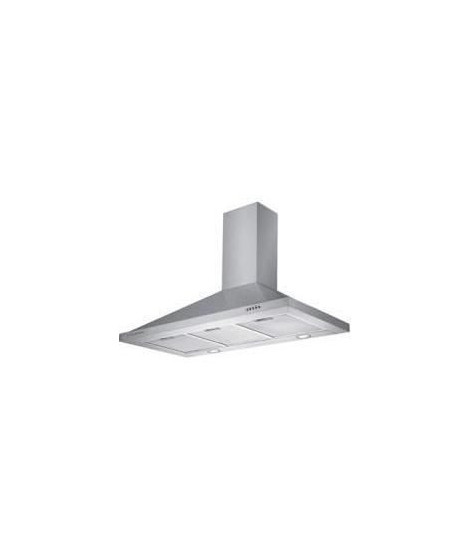 Hotte murale CIARRA CDHT90X - 90 CM - 650m3/h - INOX - A++