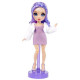 Rainbow High Tentpole PR Theme Doll - PURPLE - 1 robe de Gala et 1 tenue decontractée + accessoires et carnet de croquis