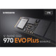 SAMSUNG - SSD Interne - 970 EVO PLUS - 2To - M.2 NVMe (MZ-V7S2T0BW)