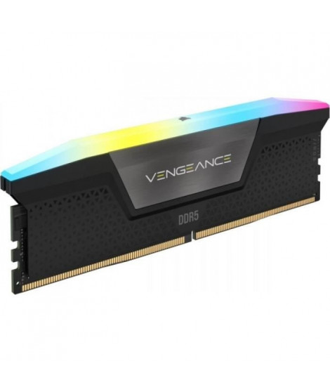 RAM - CORSAIR Vengeance RGB DDR5 - 32GB 2x16GB DIMM - 6200MHz - Unbuffered, 36-39-39-76, STD PMIC, XMP 3.0