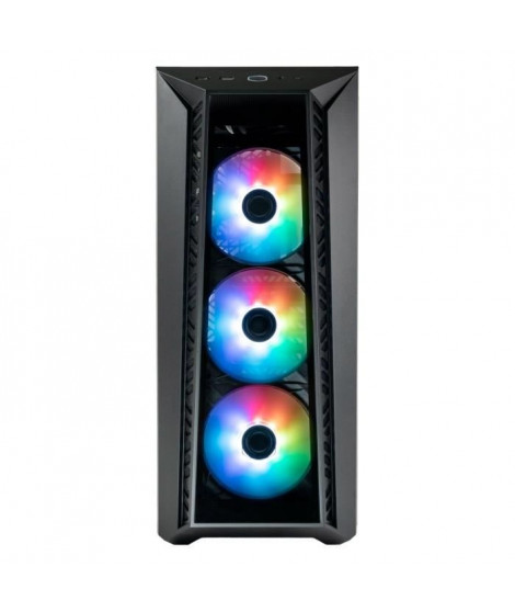 Boîtier Gaming - COOLER MASTER - MasterBox MB520 - Façade en verre - ARGB - 3x120mm