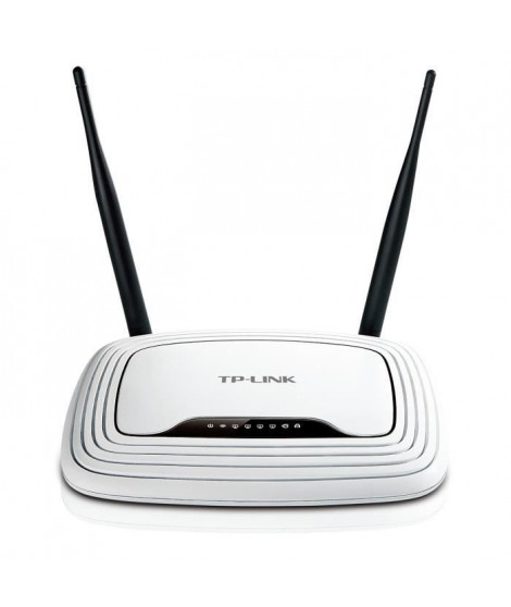 Routeur WiFi - TP-LINK - N300 Vitesse WiFi jusqu'a 300 Mbps - WiFi bande de 2,4GHz - 5 ports (4 ports Ethernet) - TL-WR841N