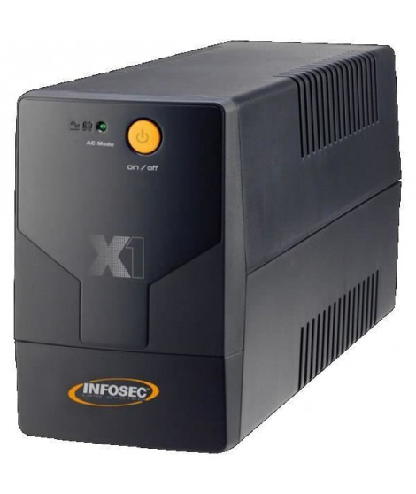 INFOSEC X1 EX 700 FR/SCHUKO Onduleur Line Interactive 700 VA 2 Prises FR / SCHUKO - 65954