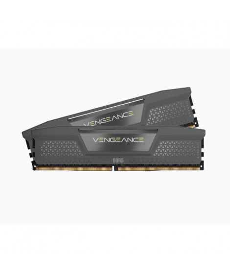 Mémoire RAM - CORSAIR - Vengeance DDR5 - 32GB 2x16GB DIMM - 6000 MHz - 1,35V - Gris (CMK32GX5M2D6000Z36)