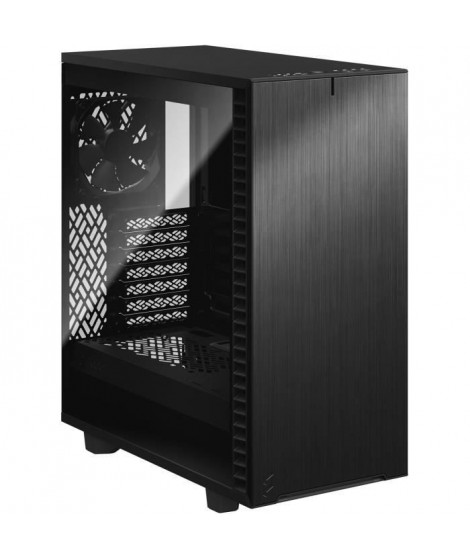 FRACTAL DESIGN BOITIER PC Define 7 Compact - Noir - Verre trempé - Format ATX (FD-C-DEF7C-02)