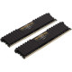 Mémoire RAM - CORSAIR - Vengeance DDR4 - 16GB 2x8GB DIMM - 3200 MHz  - 1.35V - Noir (CMK16GX4M2Z3200C)