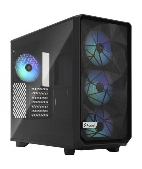 FRACTAL DESIGN - Meshify 2 Lite RGB Black TG Light Tint - Boîtier PC - Noir ( FD-C-MEL2A-05 )