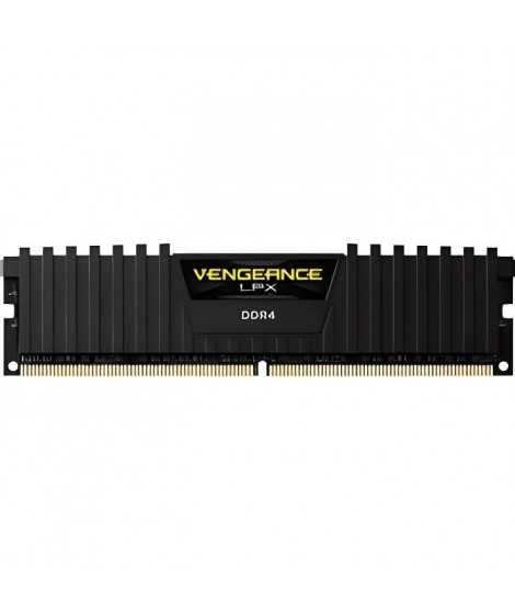 CORSAIR Mémoire PC DDR4 - Vengeance LPX 8Go (1X8Go) - DDR4 DRAM - 2666MHz - CAS16 (CMK8GX4M1A2666C16)