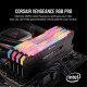 Mémoire RAM - CORSAIR - Vengeance RGB Pro DDR4 - 16GB 2x8GB DIMM - 3200 MHz  - 1.35V - Noir (CMW16GX4M2C3200C)