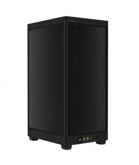 Boitier PC - CORSAIR - iCUE 2000D Airflow - Mini ITX - Panneaux maillés en acier - Noir - (CC-9011244-WW)