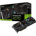 PNY - Carte Graphique - GeForce RTX 4070  XLR8 Gaming VERTO EPIC-X RGB Overclocked - 12G - Triple Fan DLSS 3