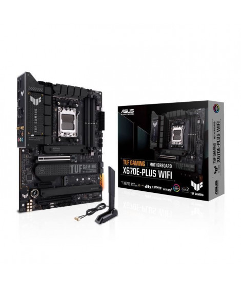 ASUS TUF GAMING X670E-PLUS WIFI Carte mere Socket AM5 AMD X670