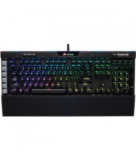 CORSAIR - Clavier Gaming K95 RGB - Mécanique - Rétroéclairage RGB - Platinum Cherry MX Brown - AZERTY - (CH-9127012-FR)