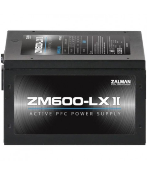 ZALMAN - ZM600-LX II - 600W - Alimentation non modulaire