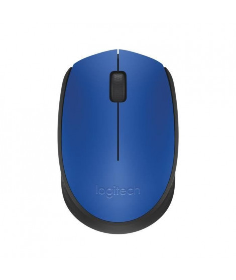 LOGITECH - Souris sans fil ambidextre M171 - Bleu