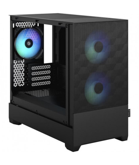 FRACTAL DESIGN - Pop Mini Air RGB Black TG - Boîtier PC - Noir (FD-C-POR1M-06)