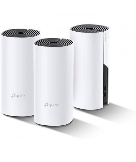 TP-Link Deco WiFi Mesh pour toute la maison, Couverture WiFi 250?, Compatible avec toutes les Box Internet, Deco E4(3-pack)