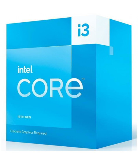 INTEL - Processeur Intel Core i3 - 13100F - 3.4 GHz / 4.5 GHz
