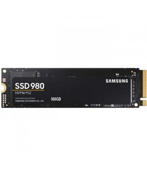 SAMSUNG - SSD Interne - 980 - 500Go - M.2 NVMe (MZ-V8V500BW)