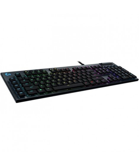 Clavier Gaming - Sans fil - LOGITECH G - G815 LIGHTSPEED - Switch TACTILE - Carbon