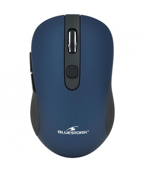 BLUESTORK -Souris Sans Fil - 2,4 GHz - 6 boutons - Bleu