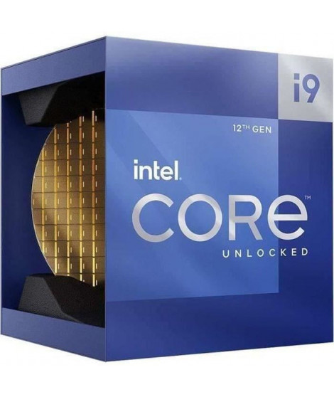Processeur - INTEL - Core i9-12900K - 16 ceurs (8P+8E) - Socket LGA1700 - Chipset Série 600 - TDP 125W (BX8071512900K)