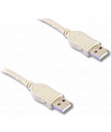 Cable USB 2.0 Hi-Speed, type A mâle / type A mâle, 1m80