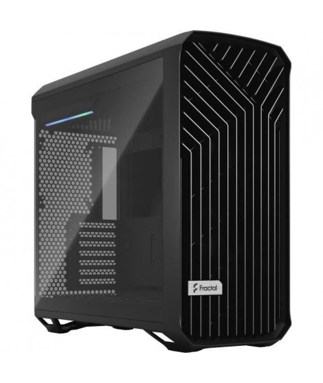 Boîtier PC - FRACTAL DESIGN - Torrent Black TG Light Tint - SSI-CEB - Air flow optimisé 5 ventilateurs (FD-C-TOR1A-01)