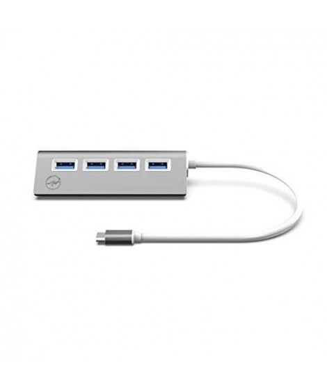 Mobility Lab  - ML311821 - Hub USB-C Cylindre 4 ports USB 3.0