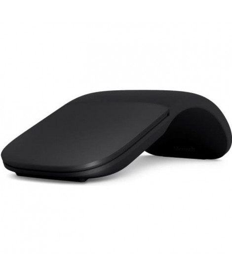 MICROSOFT Arc Mouse - Souris optique - 2 boutons - Sans fil - Bluetooth 5.0 LE - Noir