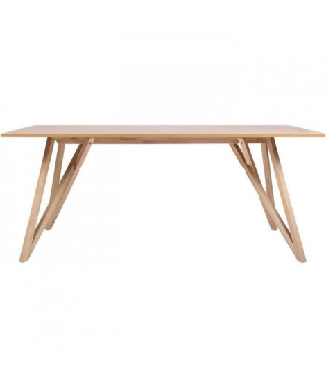 Table a manger - plateau placage frene- Scandinave -L 180 cm- Sawyer