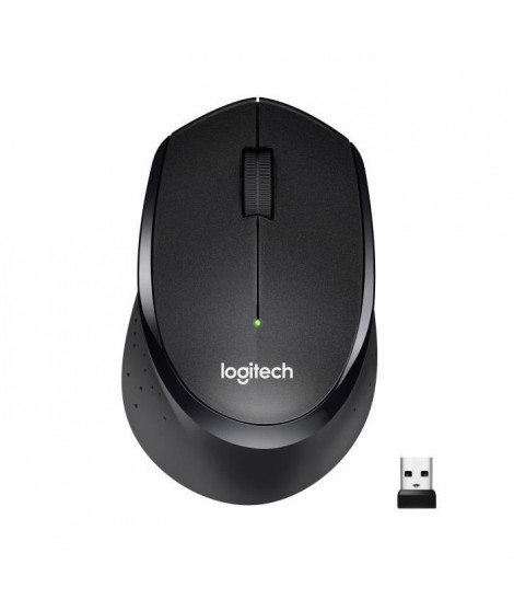 LOGITECH - Souris silencieuse sans fil M330 Silent Plus - Noir