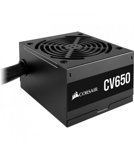 CORSAIR - CV650 - Bloc d'alimentation - 650 Watts - CV Series - Certifié 80 PLUS Bronze - (CP-9020236-EU)