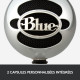 Microphone USB Blue Snowball pour Enregistrement, Streaming, Podcast, Gaming sur PC et Mac - Aluminium