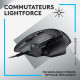 Logitech - G502 X Souris Gaming Filaire - LIGHTFORCE boutons primaires hybrides optique-mécanique, capteur gaming HERO 25K - …