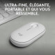 LOGITECH - Souris sans fil - Pebble Mouse 2 M350s - Blanc - (910-007013)