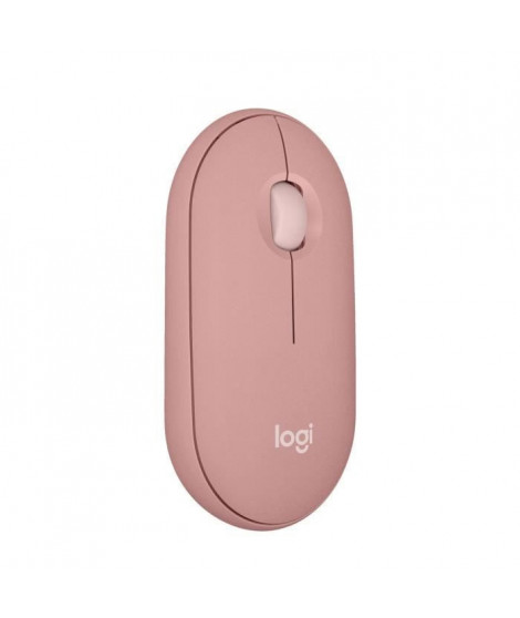 LOGITECH - Souris sans fil - Pebble Mouse 2 M350s - Rose - (910-007014)