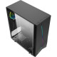 XIGMATEK BOITIER PC Eros - Moyen Tour - Noir - Verre trempé - Format ATX (EN43378)