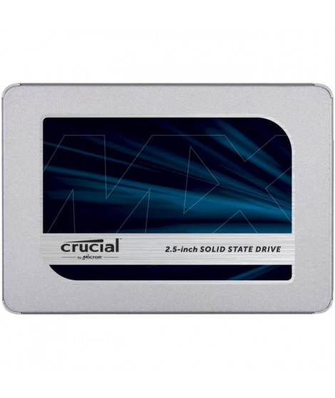 CRUCIAL - Disque SSD Interne - MX500 - 2To - 2,5 (CT2000MX500SSD1)