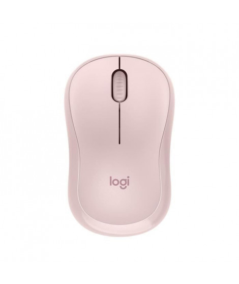 Logitech M240 Souris Bluetooth, Sans fil, Compacte, Portable, Suivi fluide - Rose