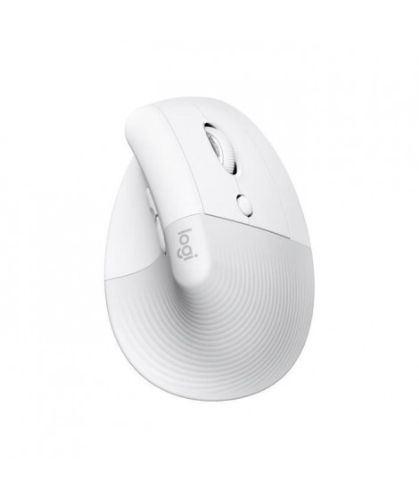 Logitech - Souris Lift pour Mac - Ergonomique sans fil - Blanc